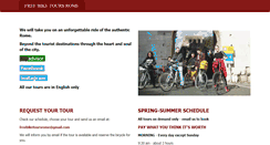 Desktop Screenshot of freebiketoursrome.com